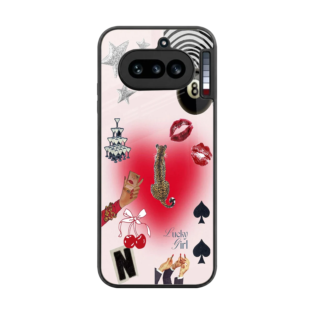 Lucky Charm back phone cover | glass case for nothing phone 4a
