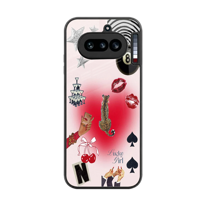 Lucky Charm back phone cover | glass case for nothing phone 4a