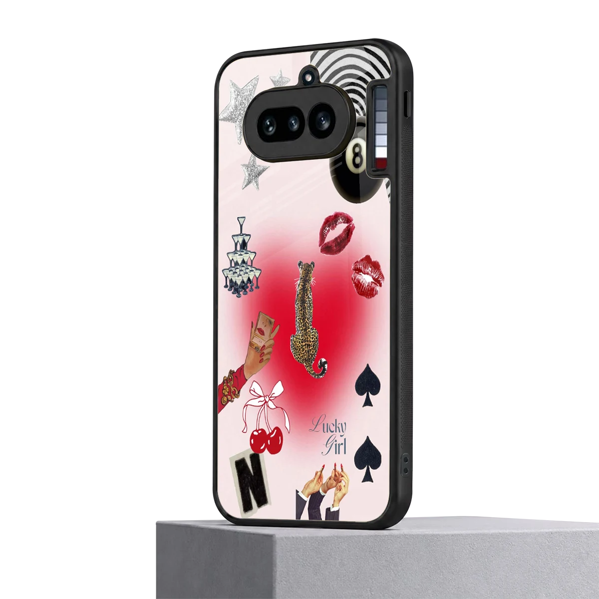 Lucky Charm nothing phone 4a mobile cover | shockproof glass phone case