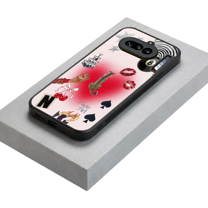 Lucky Charm stylish phone case for nothing phone 4a | glossy glass and slim fit