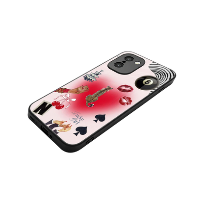 Lucky Charm stylish phone case for oneplus 15r | glossy glass and slim fit