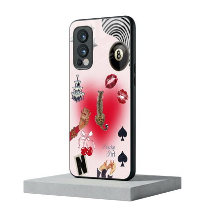 Lucky Charm oneplus nord 2 mobile cover | shockproof glass phone case