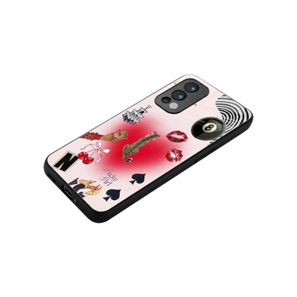 Lucky Charm stylish phone case for oneplus nord 2 | glossy glass and slim fit