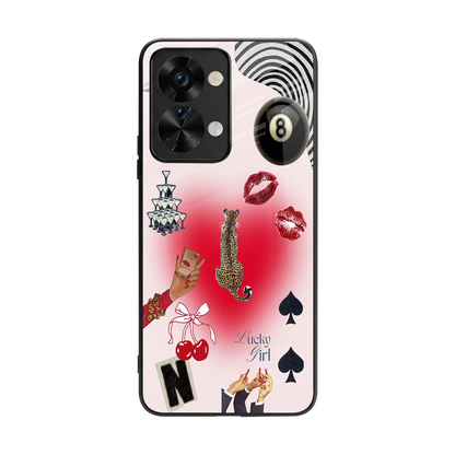Lucky Charm back phone cover | glass case for oneplus nord 2t