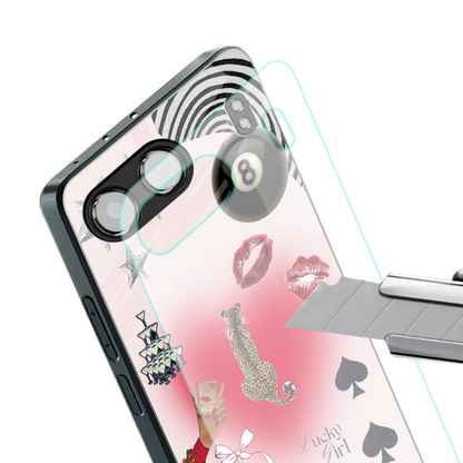 Lucky Charm stylish phone case for oneplus nord 4 | glossy glass and slim fit