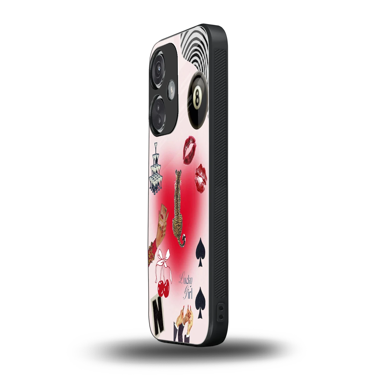 Lucky Charm oneplus nord ce 3 mobile cover | shockproof glass phone case