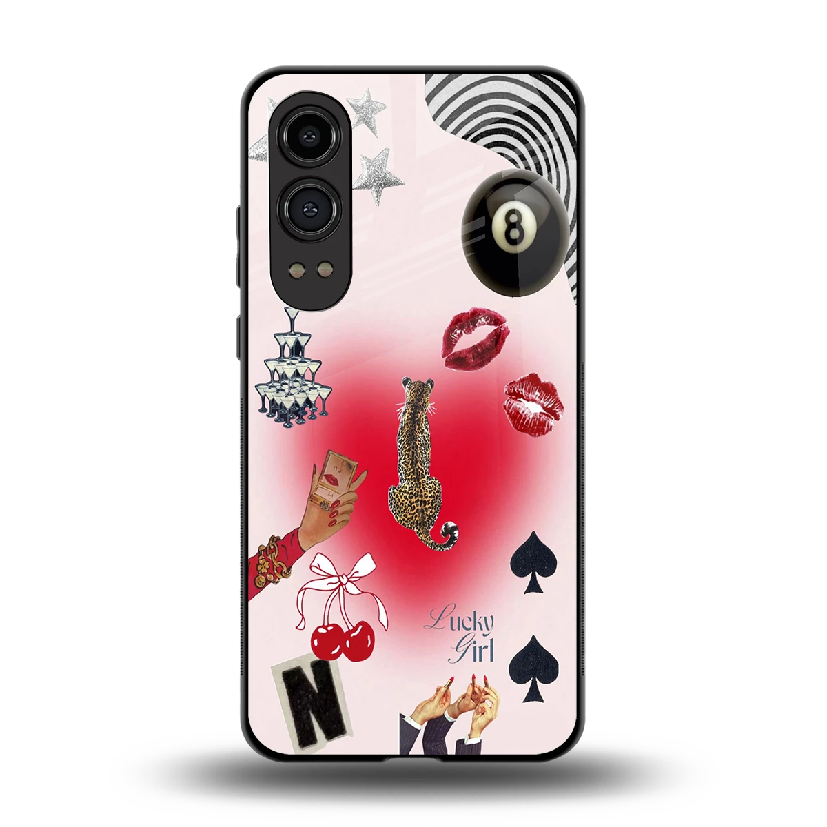 Lucky Charm back phone cover | glass case for oneplus nord ce 4 lite