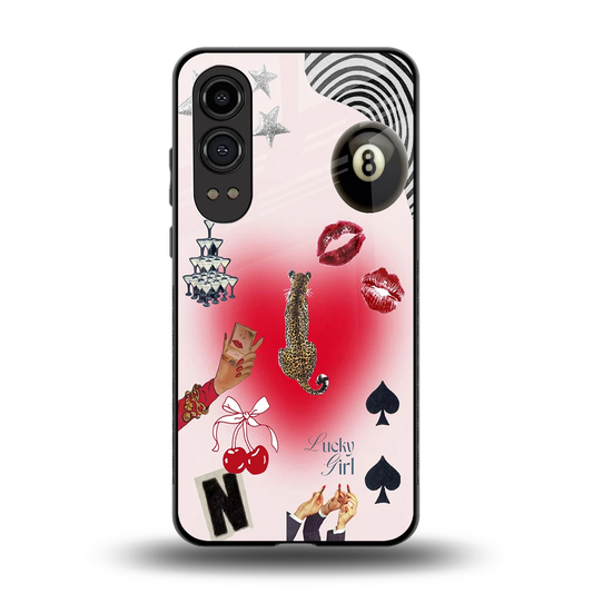 Lucky Charm back phone cover | glass case for oneplus nord ce 4 lite
