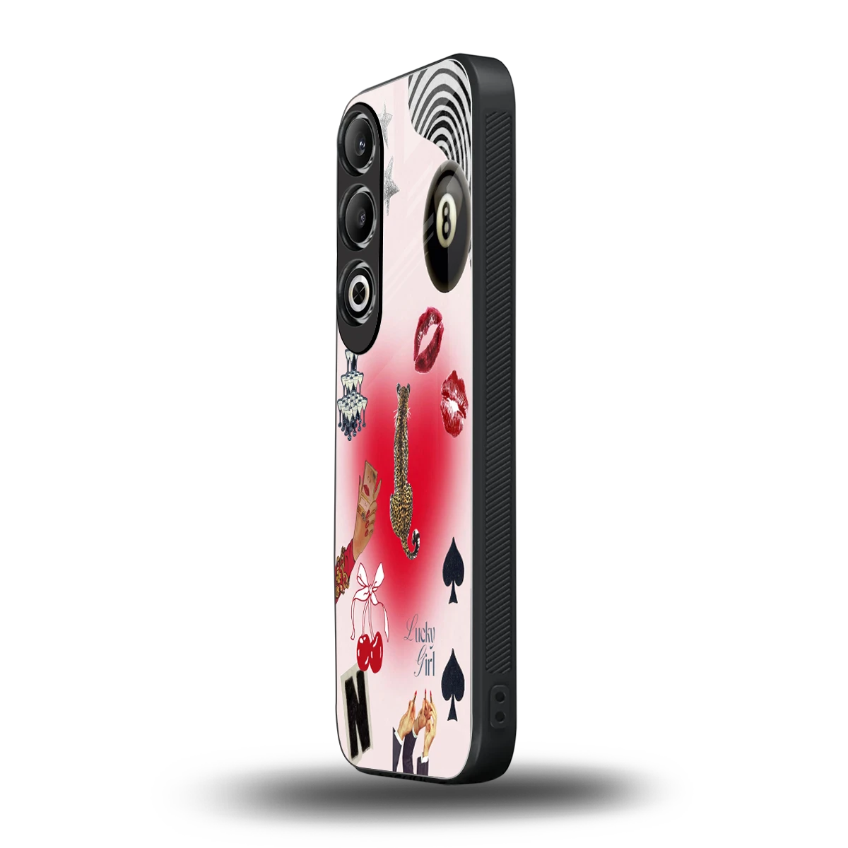 Lucky Charm oneplus nord ce 4 mobile cover | shockproof glass phone case