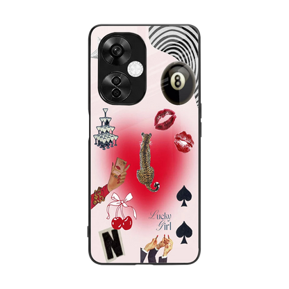 Lucky Charm back phone cover | glass case for oneplus nord ce 3 lite