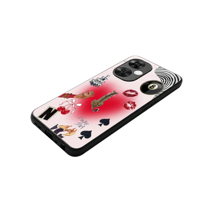 Lucky Charm stylish phone case for oneplus nord ce 3 lite | glossy glass and slim fit