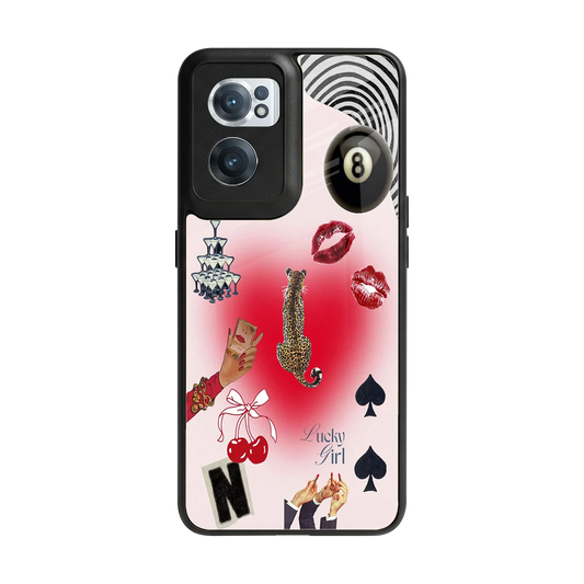 Lucky Charm back phone cover | glass case for oneplus nord ce 2