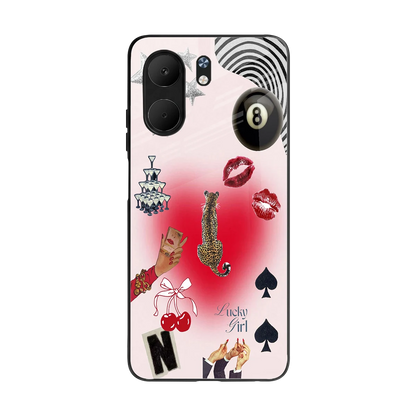Lucky Charm back phone cover | glass case for oppo a5x 5g