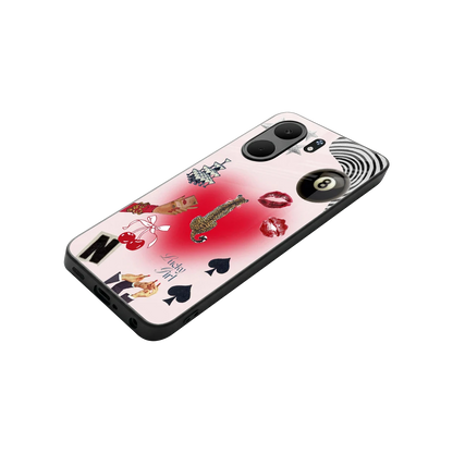 Lucky Charm stylish phone case for oppo a5x 5g | glossy glass and slim fit