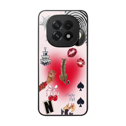 Lucky Charm back phone cover | glass case for oppo f29 5g