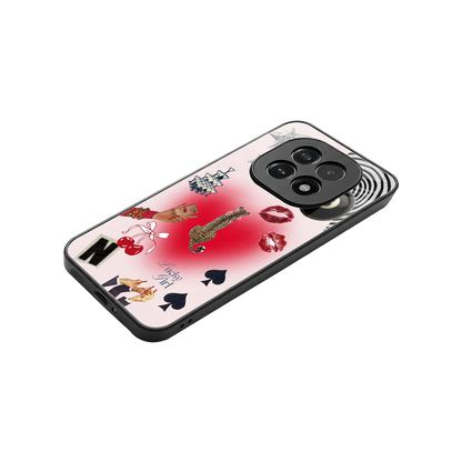 Lucky Charm stylish phone case for oppo f29 5g | glossy glass and slim fit