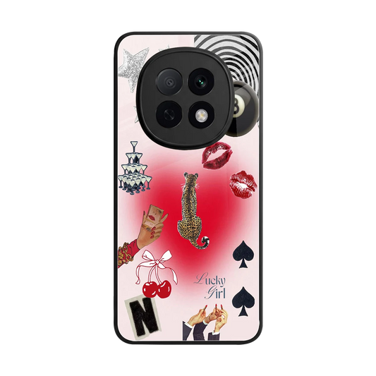 Lucky Charm back phone cover | glass case for oppo f29 pro 5g