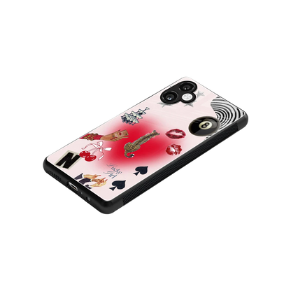 Lucky Charm stylish phone case for samsung galaxy a06 5g | glossy glass and slim fit