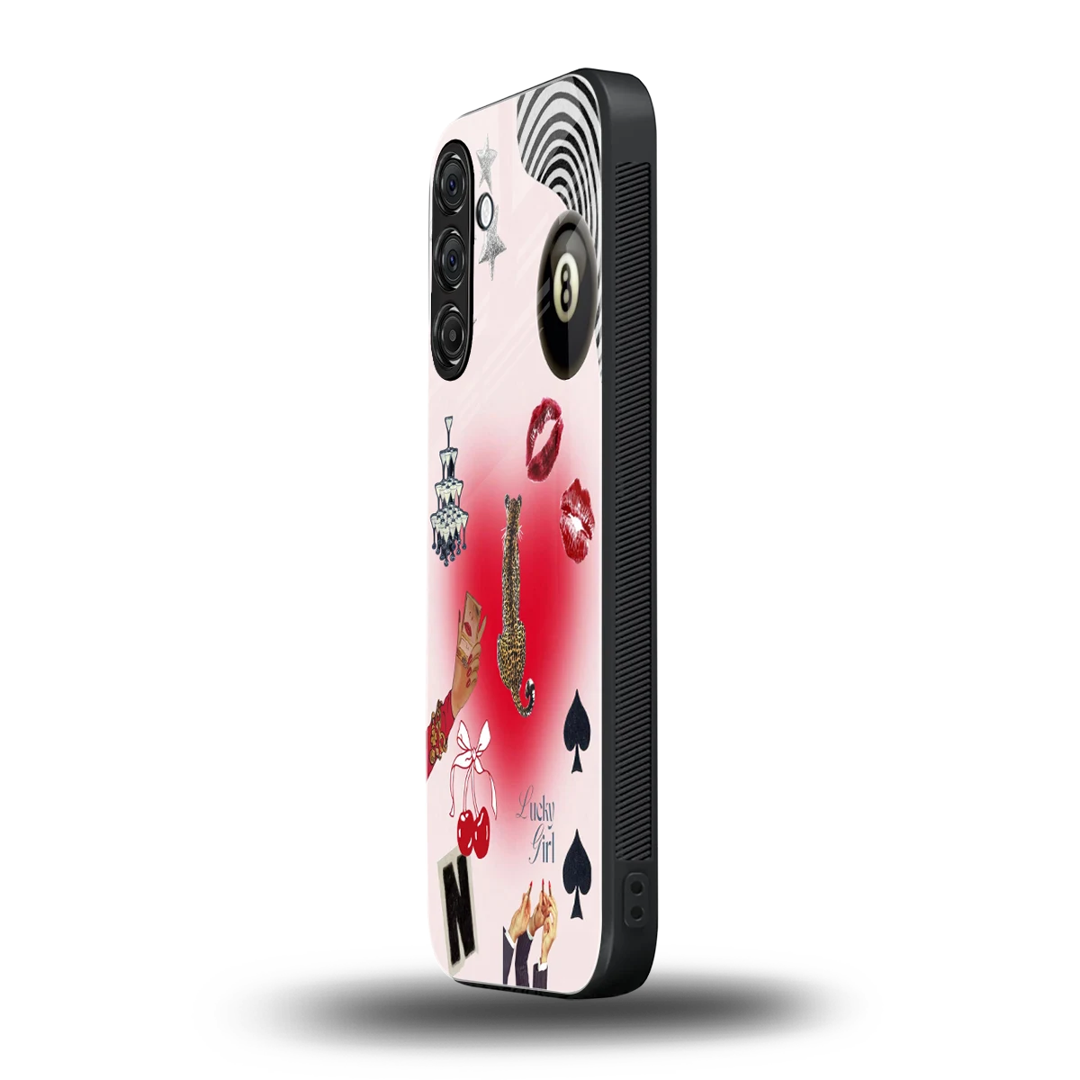 Lucky Charm samsung galaxy a16 5g mobile cover | shockproof glass phone case