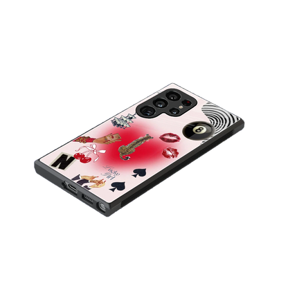 Lucky Charm stylish phone case for samsung galaxy s23 ultra | glossy glass and slim fit