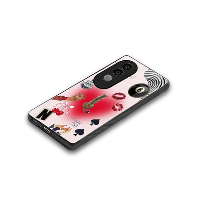 Lucky Charm stylish phone case for vivo v40e | glossy glass and slim fit