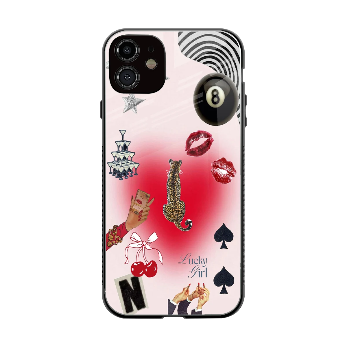 Lucky Charm back phone cover | glass case for iphone 11