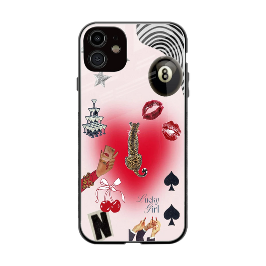 Lucky Charm back phone cover | glass case for iphone 11