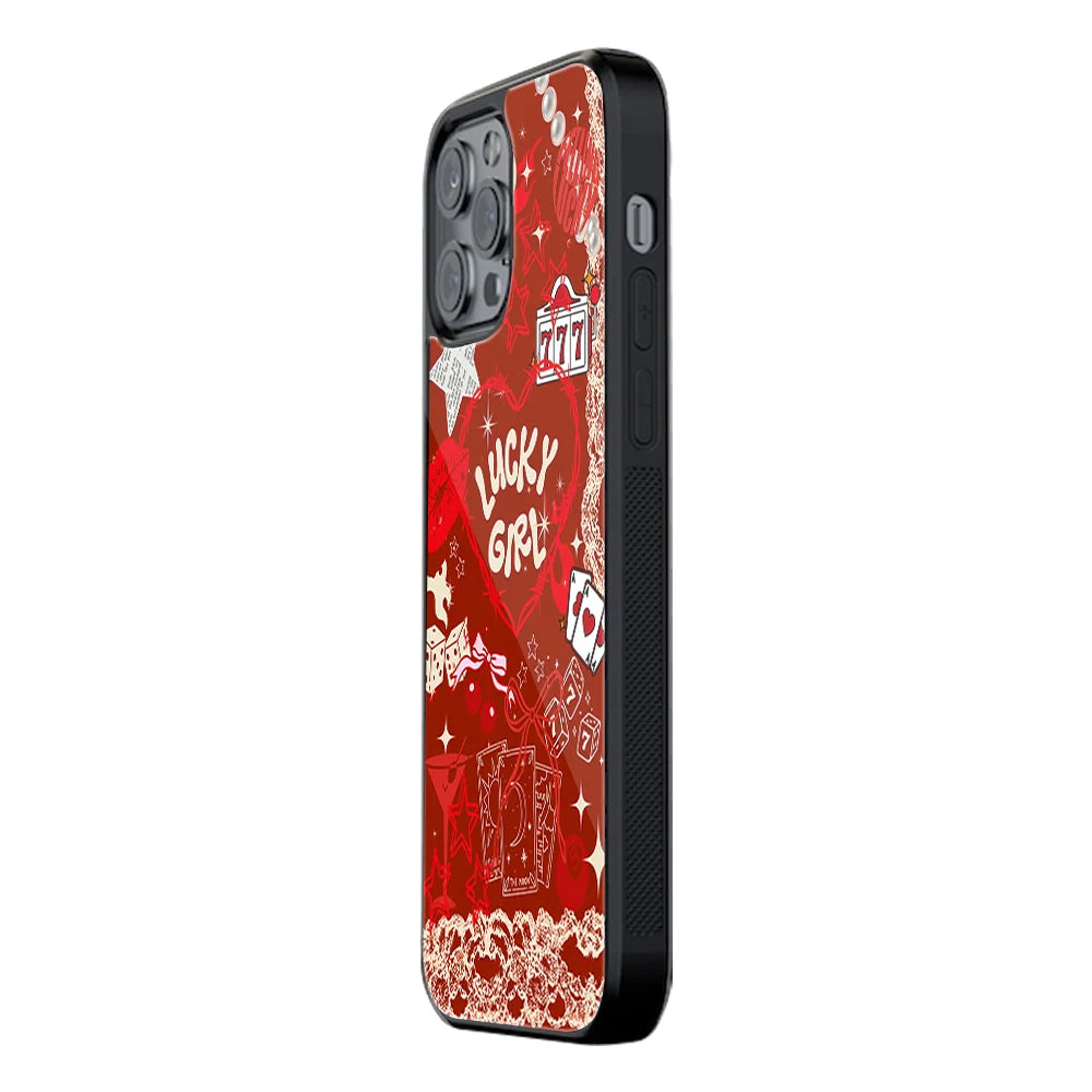 Trendy Glass Back Mobile Case for iPhone, Samsung, Redmi, OnePlus, Google Pixel, Motorola