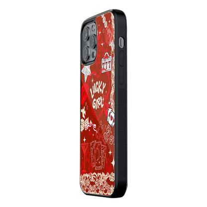 Trendy Glass Back Mobile Case for iPhone, Samsung, Redmi, OnePlus, Google Pixel, Motorola