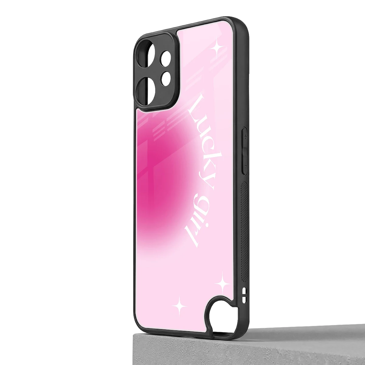 Lucky Girl Aesthetic cmf nothing phone 2 pro mobile cover | shockproof glass phone case