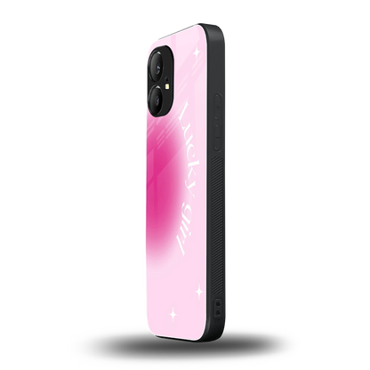 Lucky Girl Aesthetic nothing phone 1 mobile cover | shockproof glass phone case