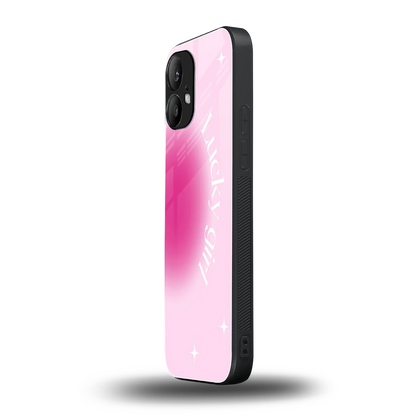 Lucky Girl Aesthetic nothing phone 2 mobile cover | shockproof glass phone case