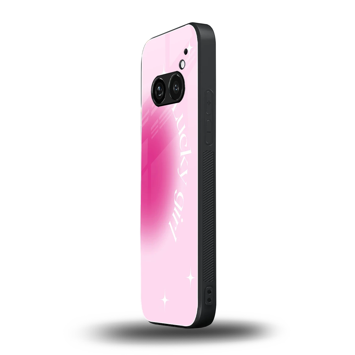 Lucky Girl Aesthetic nothing phone 2a plus mobile cover | shockproof glass phone case