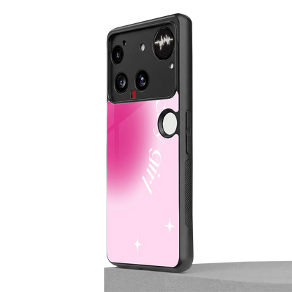 Lucky Girl Aesthetic nothing phone 3 mobile cover | shockproof glass phone case