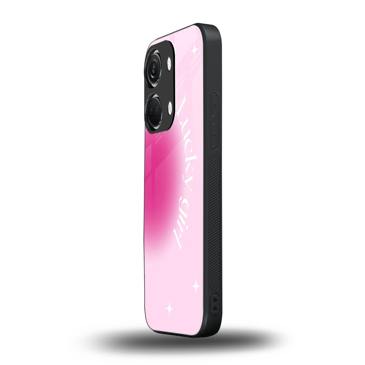 Lucky Girl Aesthetic oneplus nord 3 mobile cover | shockproof glass phone case