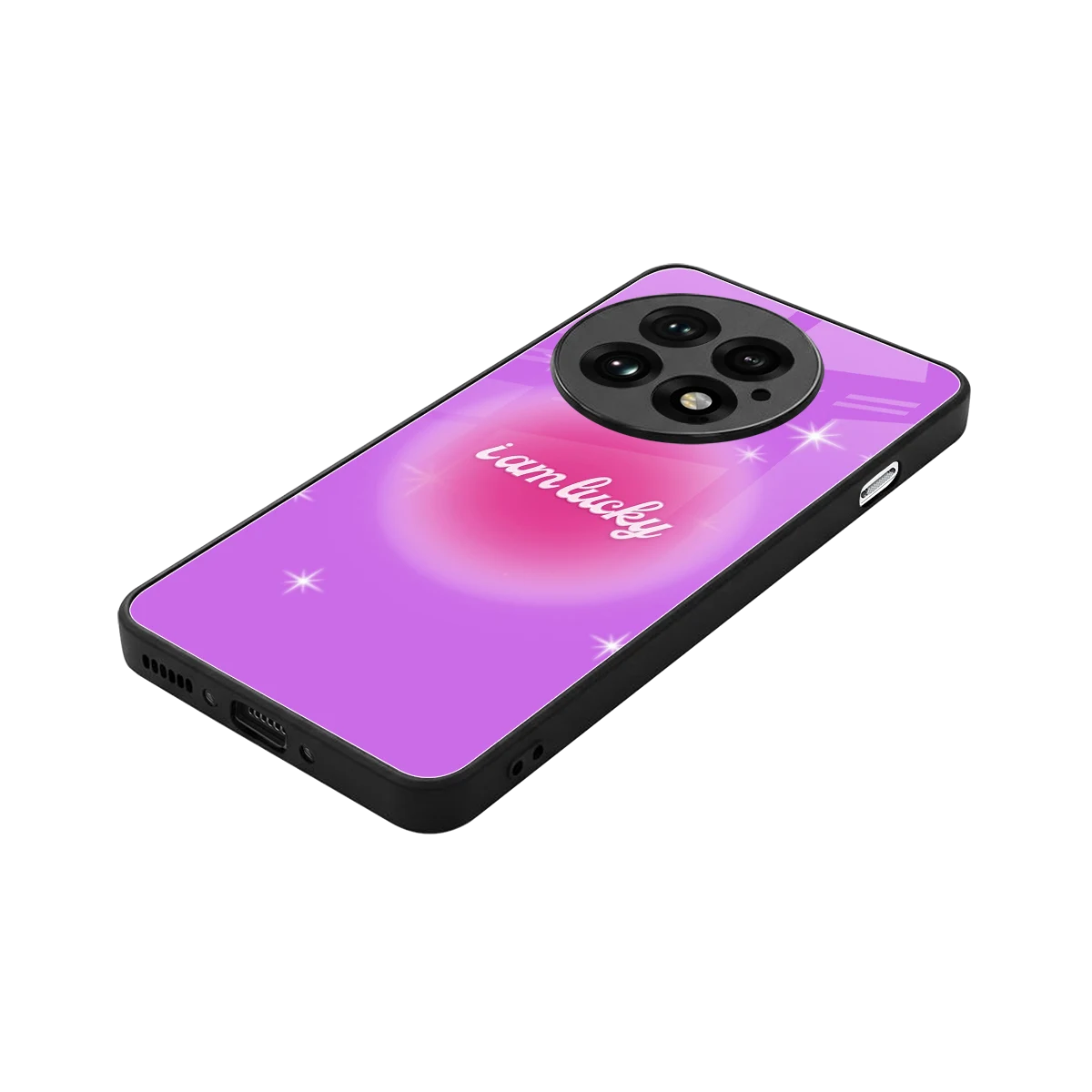 Lucky Me stylish phone case for oneplus 13 | glossy glass and slim fit