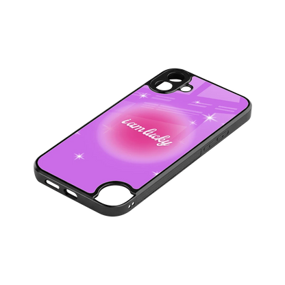 Lucky Me stylish phone case for cmf nothing phone 1 | glossy glass and slim fit