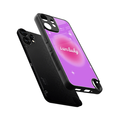 Lucky Me sleek cmf nothing phone 2 pro cover with tempered glass back and TPU edges