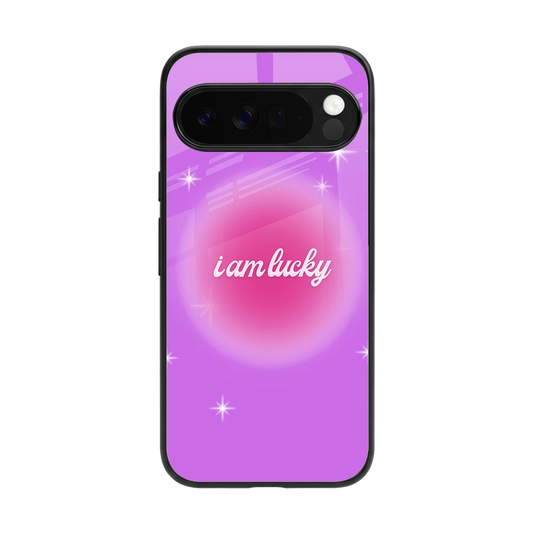 Lucky Me back phone cover | glass case for google pixel 10 pro xl