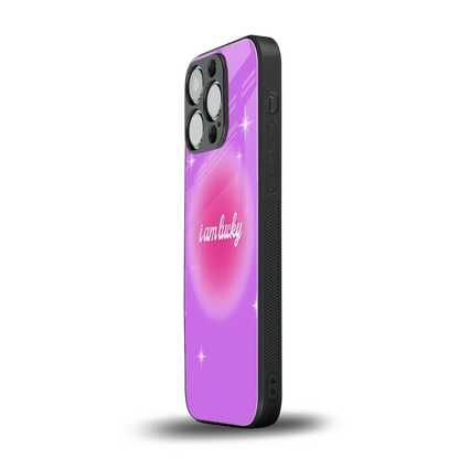 Lucky Me iphone 13 pro mobile cover | shockproof glass phone case