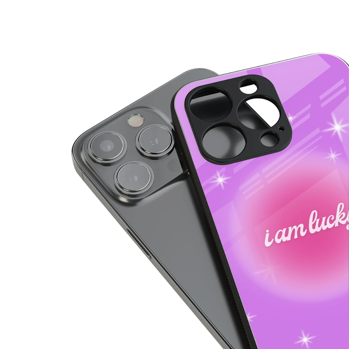 Lucky Me Phone Case for Iphone 16 | Glass Case