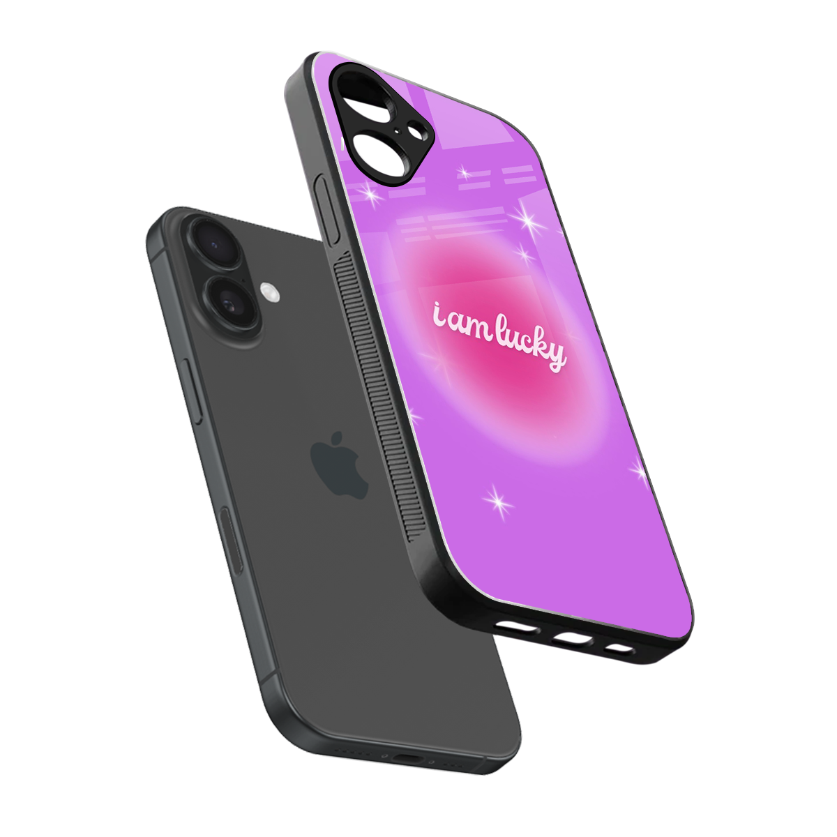 Lucky Me Phone Case for Iphone 16 | Glass Case