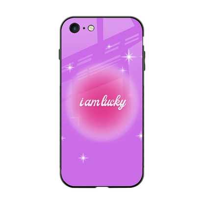 Lucky Me back phone cover | glass case for iphone 7