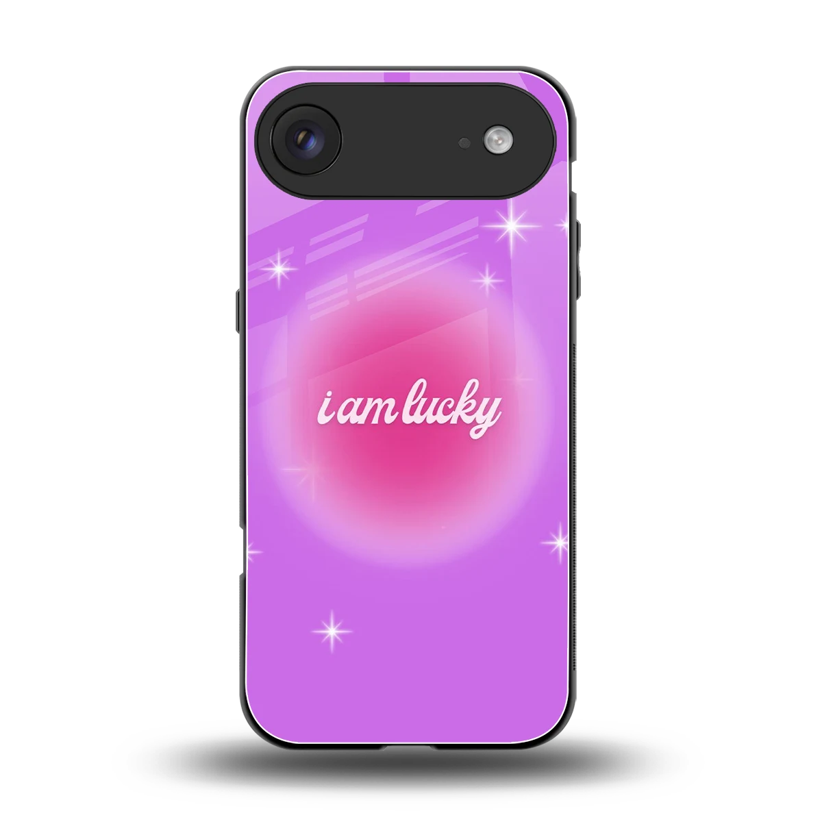 Lucky Me back phone cover | glass case for iphone air