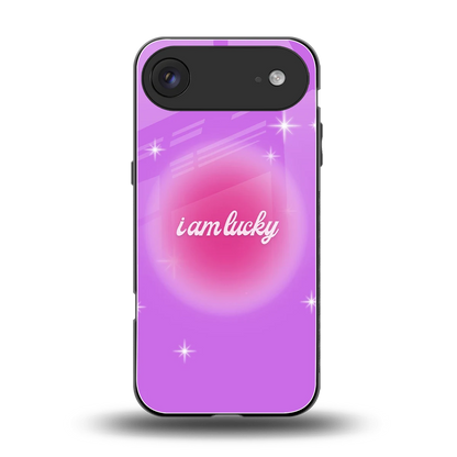 Lucky Me back phone cover | glass case for iphone air