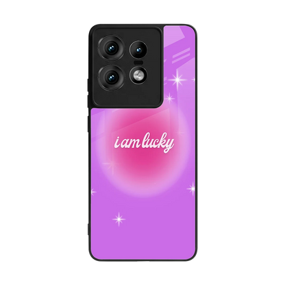 Lucky Me back phone cover | glass case for motorola edge 50 pro