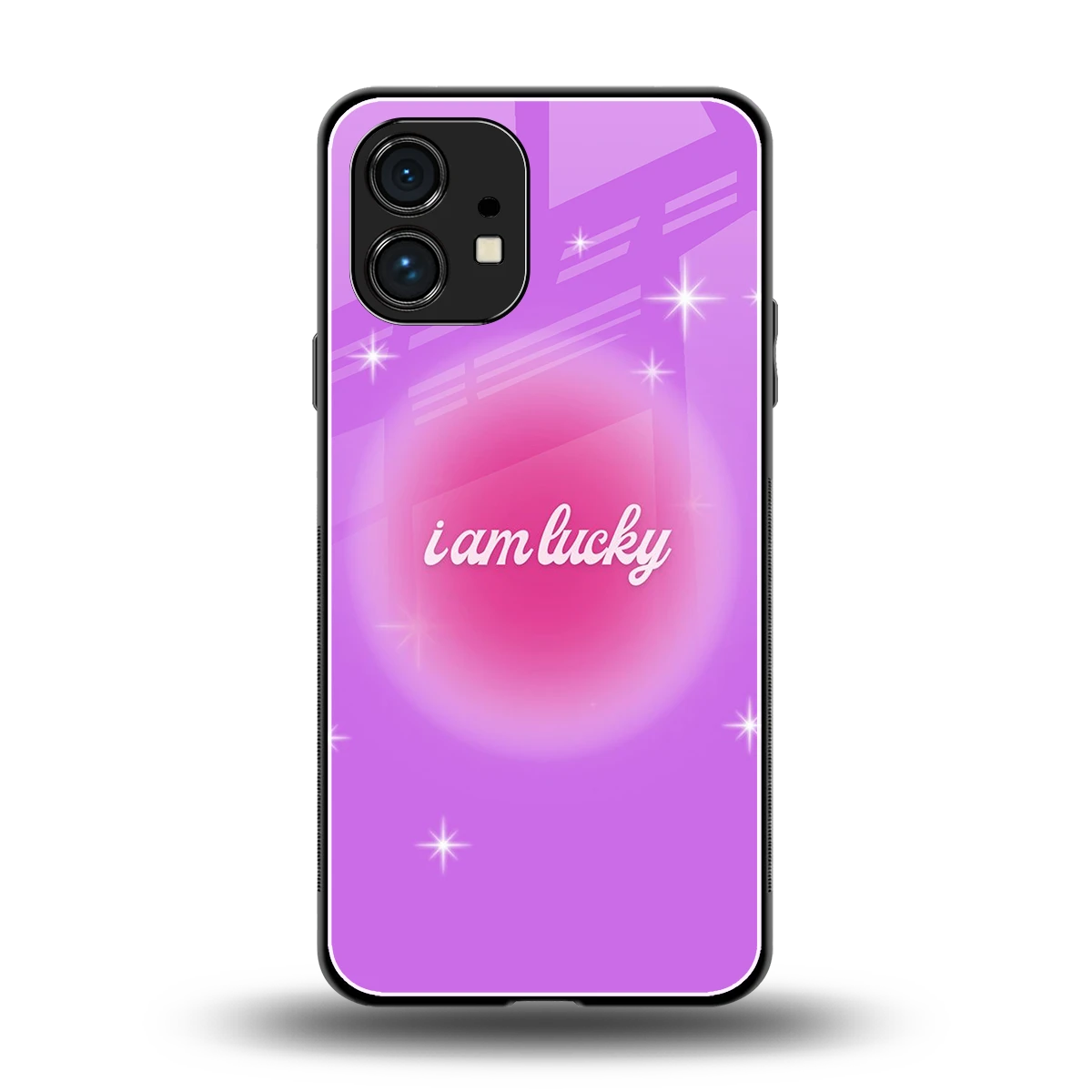 Lucky Me back phone cover | glass case for nothing phone 1