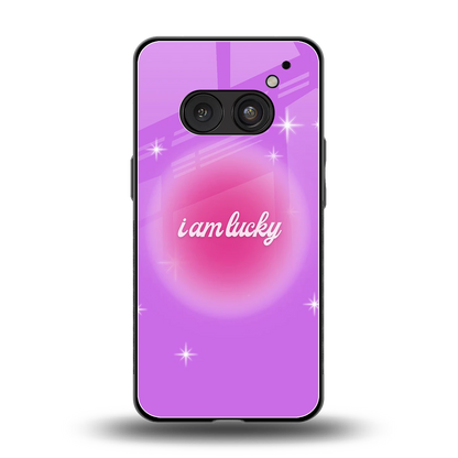 Lucky Me back phone cover | glass case for nothing phone 2a plus