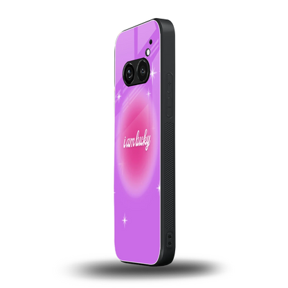 Lucky Me nothing phone 2a mobile cover | shockproof glass phone case