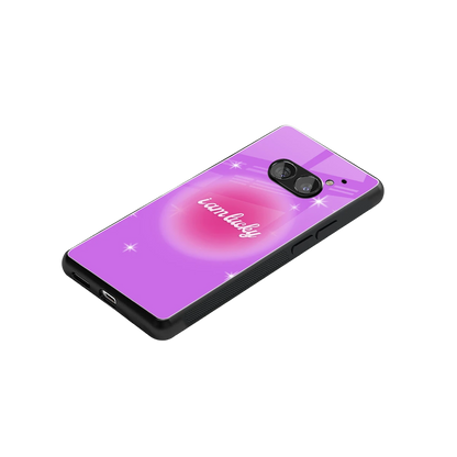 Lucky Me stylish phone case for nothing phone 2a | glossy glass and slim fit